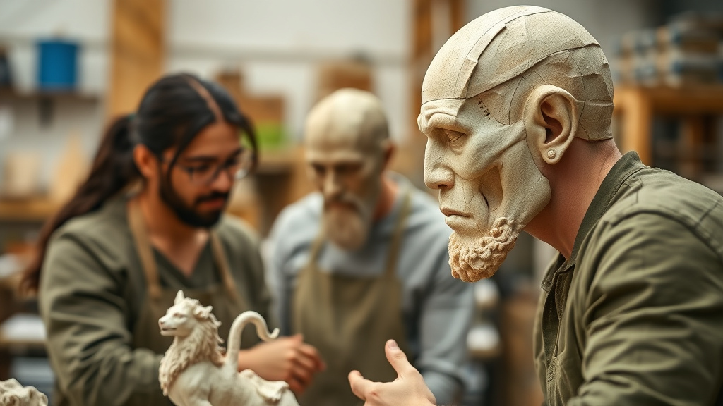 Expert Sculptors Discuss Advanced Methods For Crafting From Eco-Friendly Materials